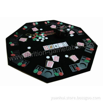 Two Foldable Poker Table Top